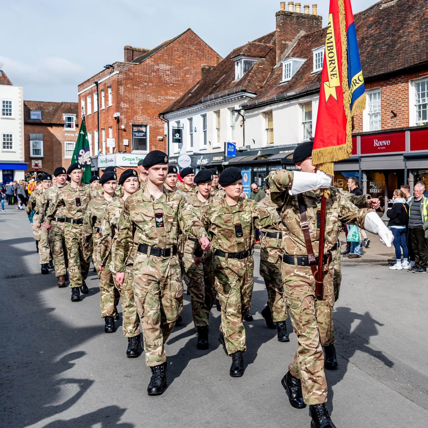 280 (NATO) Sig Sqn Freedom of Wimborne Town 